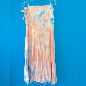 Totally Blown TieDye Wrap Skirt